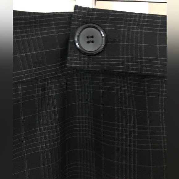 Nine West  Cyndi-Rella Black Check Dress Pant - Picture 1 of 4